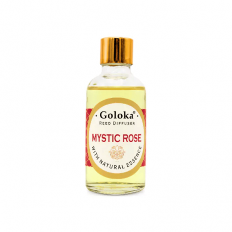Rosa Mistica Diffusore a bastoncini per Ambiente con essenza Naturale Goloka Mystic Rose - 50ml