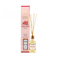 Rosa Mistica Diffusore a bastoncini per Ambiente con essenza Naturale Goloka Mystic Rose - 50ml