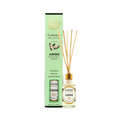 Gelsomino Diffusore a bastoncini per Ambiente con essenza Naturale Goloka Jasmine - 50ml