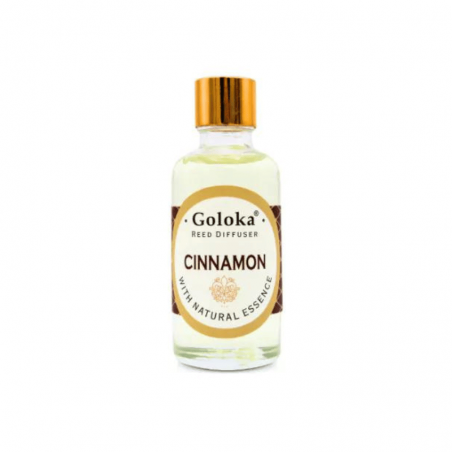 Cannella Diffusore a bastoncini per Ambiente con essenza Naturale Goloka Cinnamon - 50ml