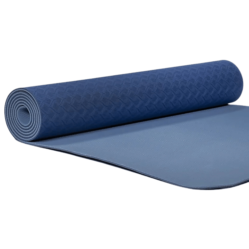 Tappetino Yoga Premium TPE Idrorepellente e termoisolante (61 x 183 x  0.5cm) - Blu