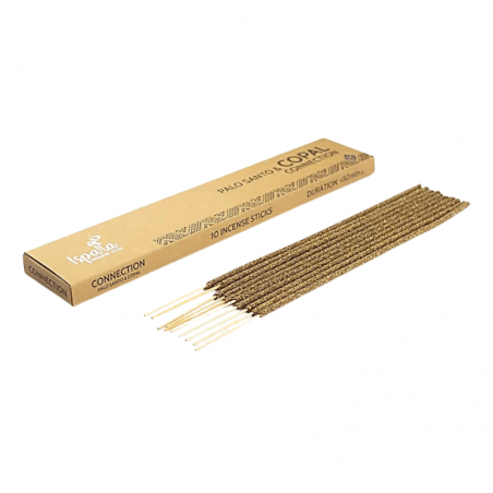 Palo Santo e Copale Bastoncini incenso Peruviano naturale Ispalla Palo Santo & Copal