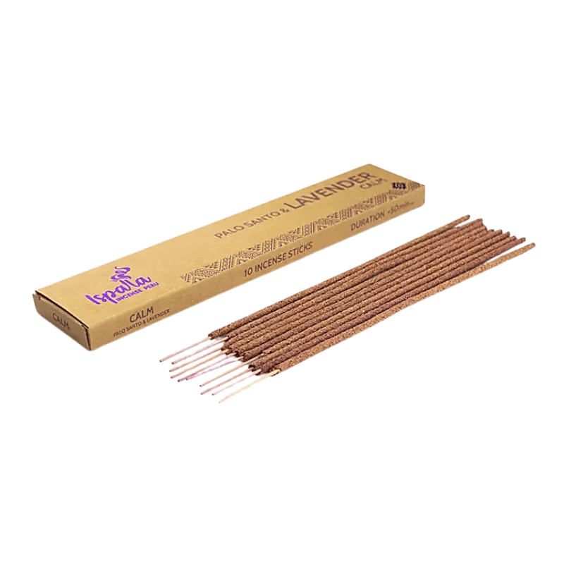 Palo Santo e Lavanda Bastoncini incenso Peruviano naturale Ispalla Palo  Santo & Lavender