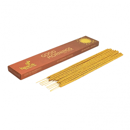 Buongiorno Bastoncini incenso Peruviano naturale Ispalla Good Mornings