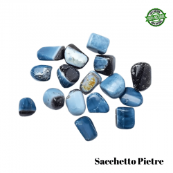 Opale Blu Sacchetto Pietre Burattate (4 Pietre - 50gr.) - Qualità A