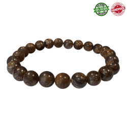 Bracciale Bronzite perle...