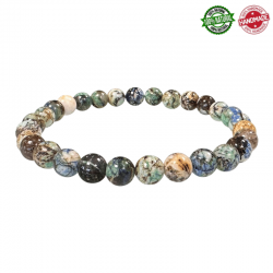 Braccialetto Barite perline da 6mm in pietra naturale - Qualità AAA
