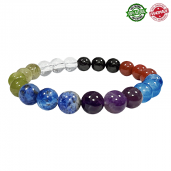 Bracciale 7 Chakra perle in...