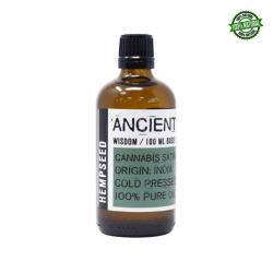 Olio base di Canapa pressato a freddo per uso esterno - 100ml