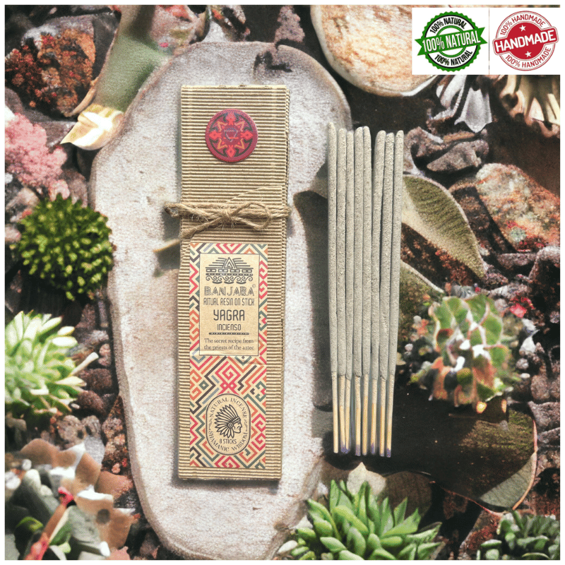 Yagra 8 Bastoni Smudge Aztec Banjara Ritual Yagra Saggezza Sciamanica