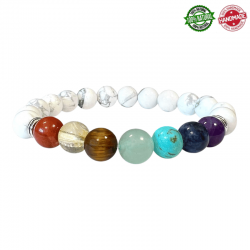 Bracciale Howlite e Pietre...