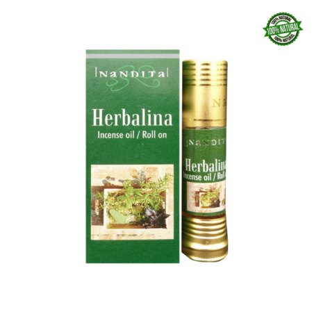 Erbe Roll-On Olio Essenziale Nandita Herbalina - 8ml