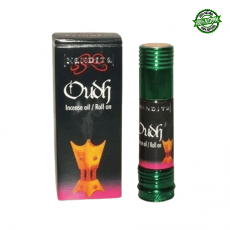 Oudh Roll-On Olio Essenziale Nandita Oudh - 8ml