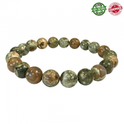 Bracciale Riolite perle in...