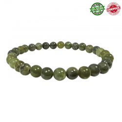 Braccialetto Giada Nefrite perline in pietra naturale da 6mm - Qualità AB