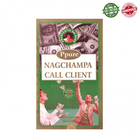 Chiama Clienti Bastoncini incenso Ppure Nag Champa Call Client Premium Masala