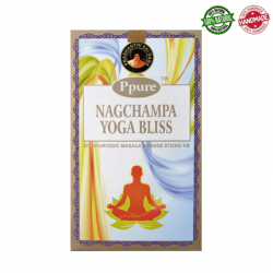 Felicità Yoga Bastoncini incenso Ppure Nag Champa Yoga Bliss Ayurvedic Masala