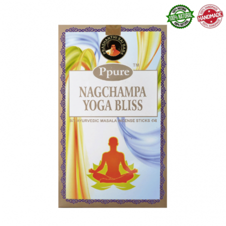 Felicità Yoga Bastoncini incenso Ppure Nag Champa Yoga Bliss Ayurvedic Masala