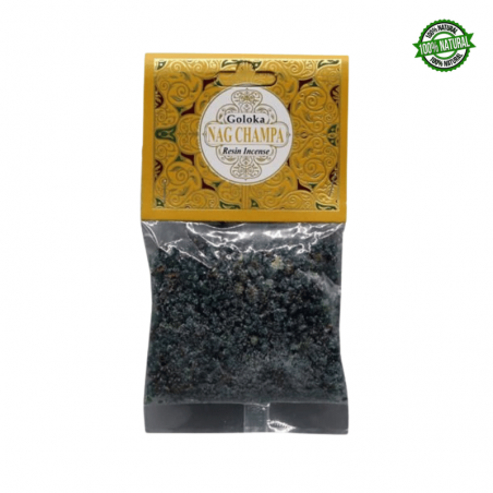 Nag Champa Resina in grani Goloka - Sacchetto da 30gr.