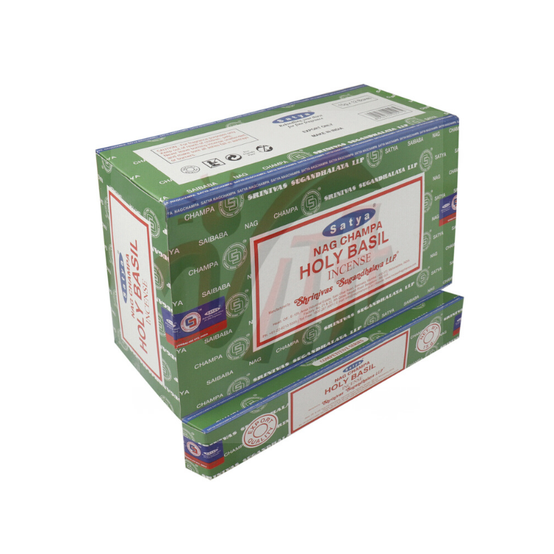 Basilico Sacro – Incenso Satya Nag Champa Holy Basil Natural