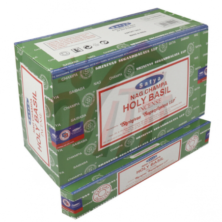 Basilico Sacro – Incenso Satya Nag Champa Holy Basil Natural