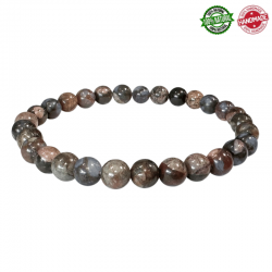Braccialetto Liberite perline in pietra naturale da 6mm - Qualità A