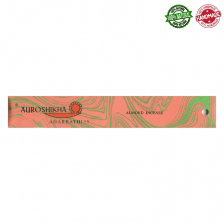 Mandorla Bastoncini incenso Auroshikha Almond Agarbathies
