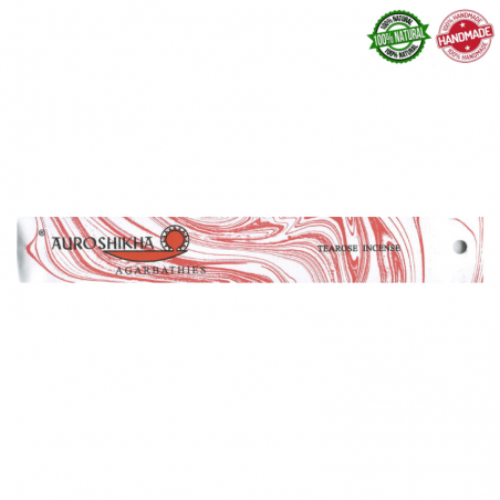 Tè e Rosa Bastoncini incenso Auroshikha Tearose Agarbathies