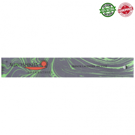 Lavanda Francese Bastoncini incenso Auroshikha French Lavender Agarbathies