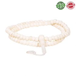 Mala Tibetano 108 Perle Osso Naturale da 6mm