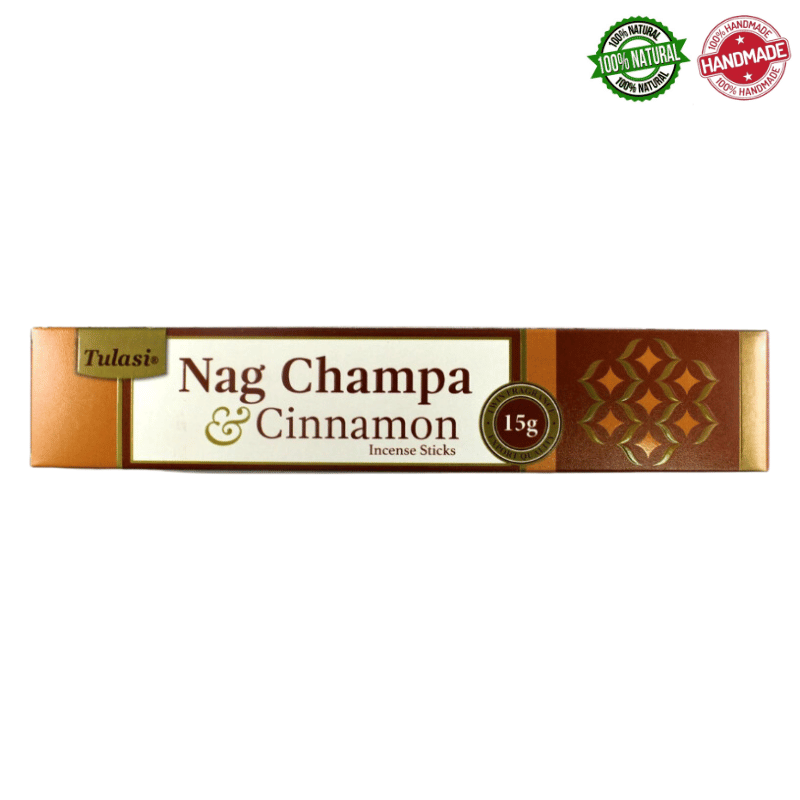 Cannella Bastoncini incenso Tulasi Nag Champa Cinnamon Masala