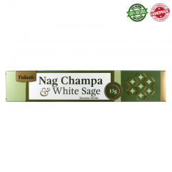 Salvia Bianca Bastoncini incenso Tulasi Nag Champa White Sage Masala