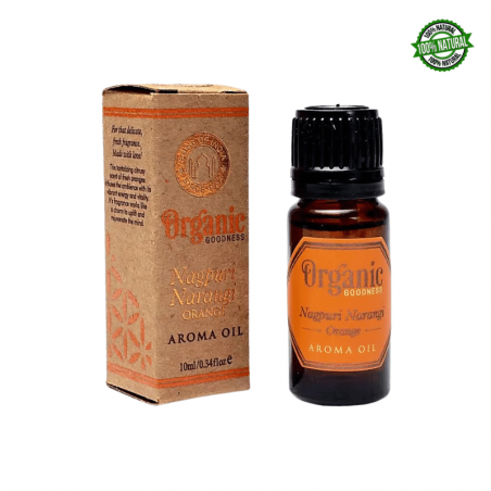 Arancia Olio Aromatico Song of India Nagpuri Narangi Orange Organic Goodness - 10ml