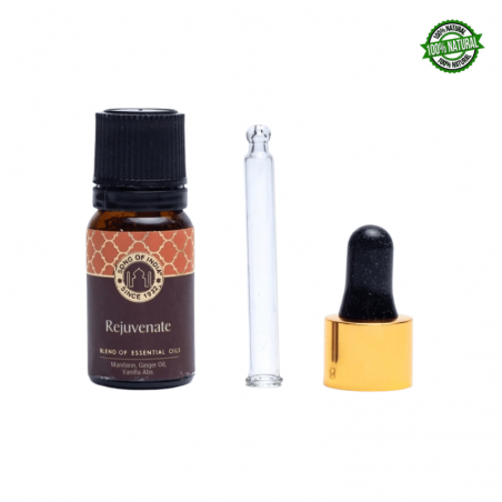 Ringiovanire miscela 100% Oli Essenziali puri Song of India Rejuvenate - 10ml