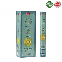 Feng Shui Metallo 20 Bastoncini incenso Hem Feng Shui Metal Masala