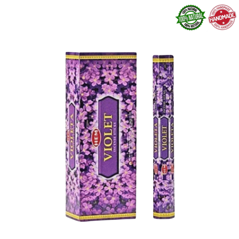 Violetta 20 Bastoncini incenso Hem Violet Masala
