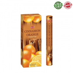 Cannella e Arancia 20 Bastoncini incenso Hem Cinnamon Orange Masala