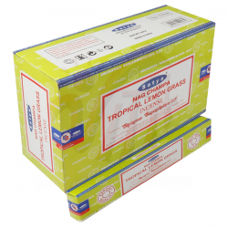 Tropical Lemon Grass Bastoncini incenso Satya Nag Champa Masala 2