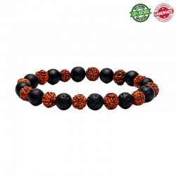 Braccialetto Semi Rudraksha...