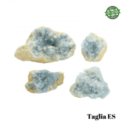 Celestina Drusa Extra Small - (± 3/6cm - ± 30/69gr.) - Qualità A