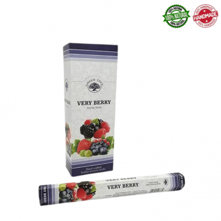 Bacche 20 Bastoncini Incenso Green Tree Very Berry Agarbatti