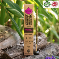 Patchouli - 8 Bastoni Smudge 100% Naturale - Sagrada Madre