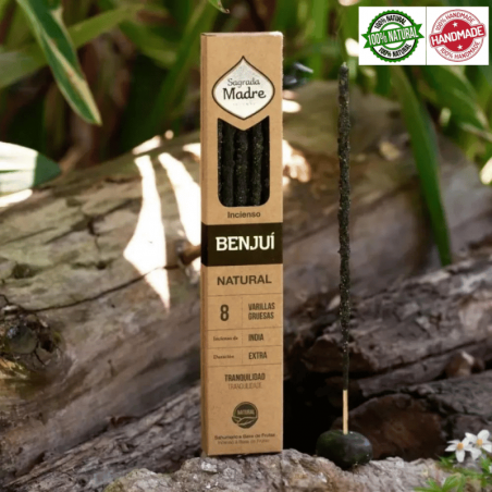Benzoino - 8 Bastoni Smudge 100% Naturale - Sagrada Madre
