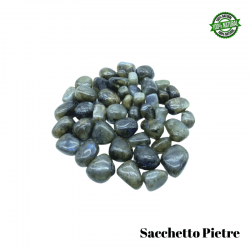 Labradorite Sacchetto Pietre Burattate (4 Pietre - 50gr.) - Qualità A