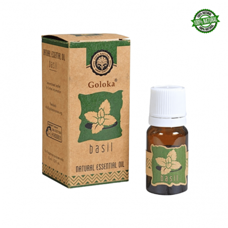 Basilico 100% Olio Essenziale Goloka Basil - 10ml