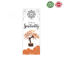 Albero con gemme di Corniola e Ohm - 160 Gemme
