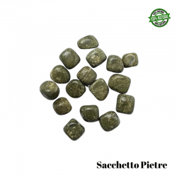 Vesonite (Vesuvianite) Sacchetto Pietre Burattate (3 Pietre - 50gr.) - Qualità A