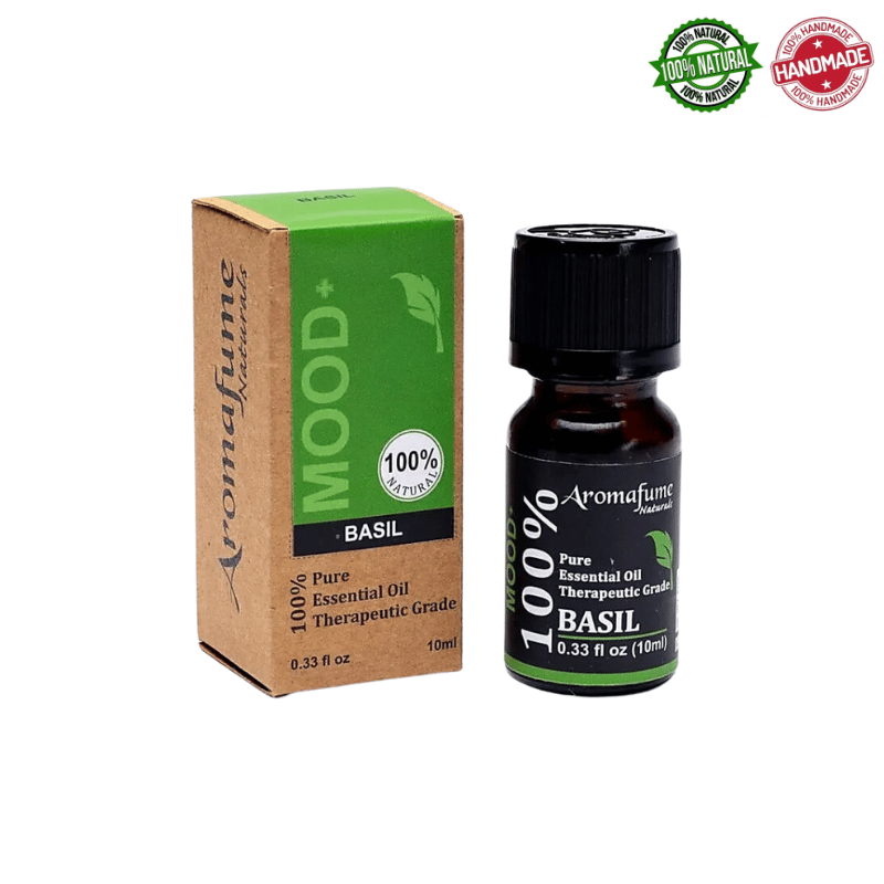 Basilico "Stato d'animo Positivo" 100% Olio Essenziale Puro Basil Aromafume - Therapeutic Grade - 10ml