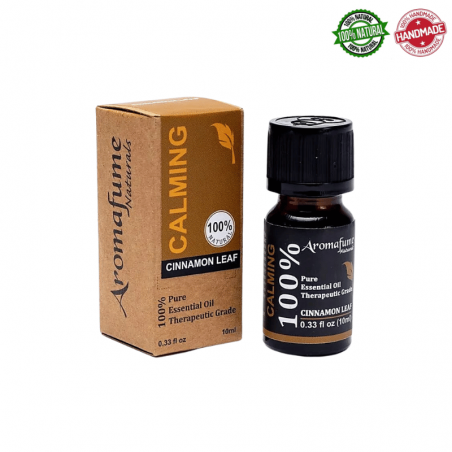 Foglie di Cannella "Calmante" 100% Olio Essenziale Puro Cinnamon Leaf Aromafume - 10ml