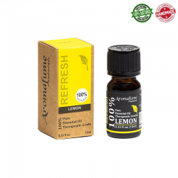 Limone "Rinfrescante" 100% Olio Essenziale Puro Lemon Aromafume - Therapeutic Grade - 10ml